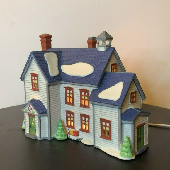 Dept 56 Pennsylvania Dutch Farmhouse New England Village Building - 1993 - Picture 6 of 12
